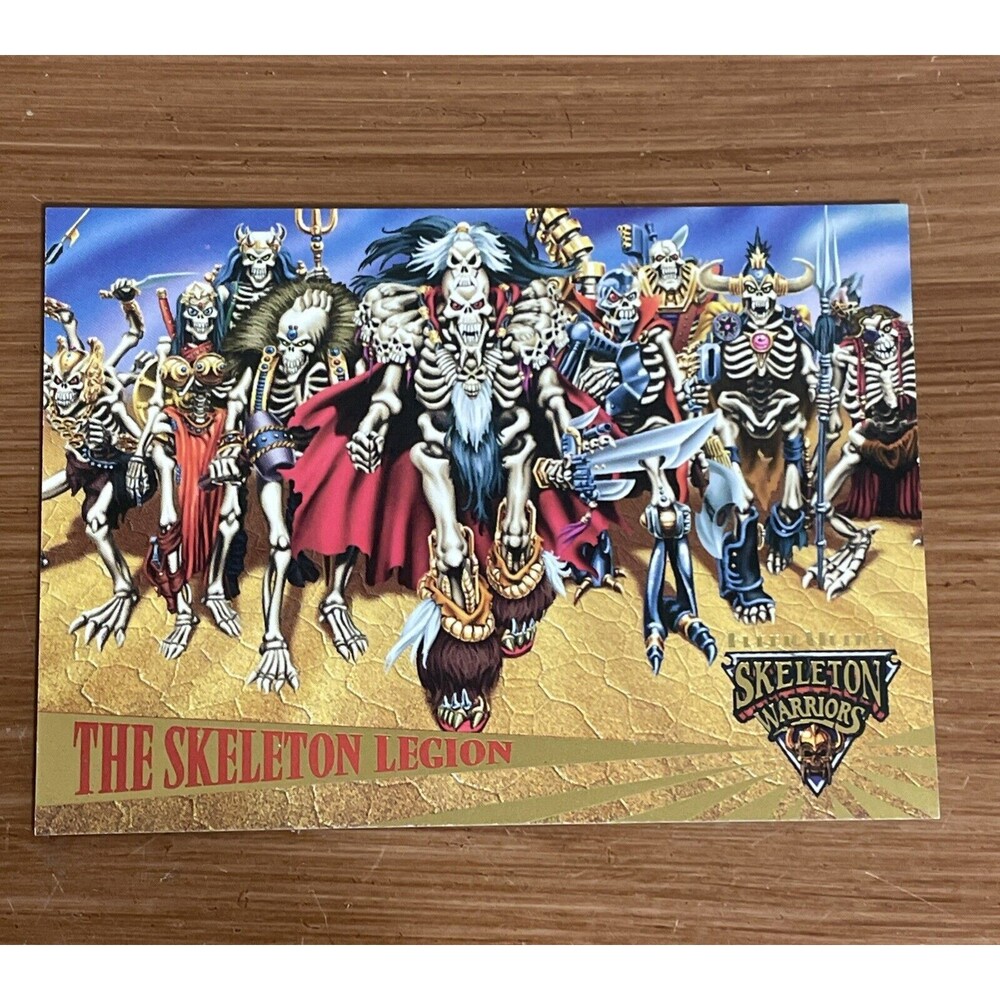 The Skeleton Legion 1995 Fleer Ultra Skeleton Warriors Card # 98